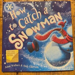 2/$15 💥 “How to Catch a Snowman” Hardcover Children’s Book